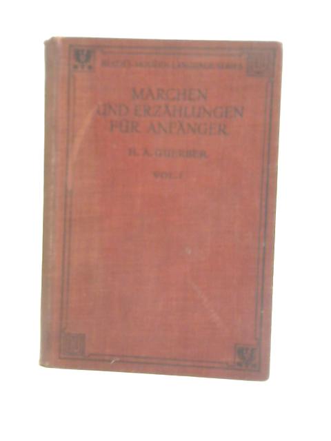 Marchen und Erzahlungen By H.A. Guerber