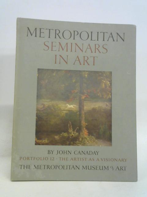 Metropolitan Seminars In Art Portfolio 12 - english By John Canaday