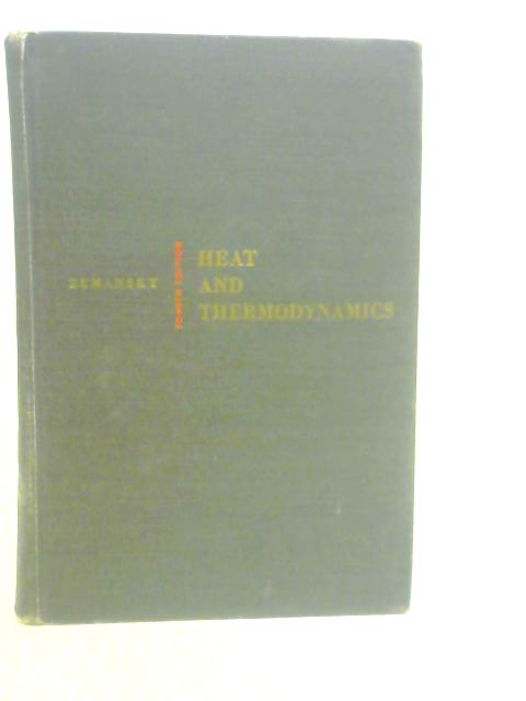 Heat and Thermodynamics By Mark W.Zemansky
