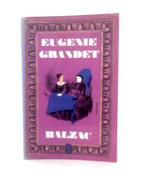 Eugenie Grandet By Honore De Balzac