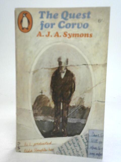 The Quest For Corvo By A.J.A. Symons