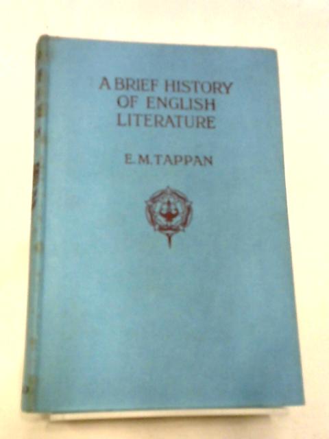 A Brief History of English Literature By E.M. Tappan