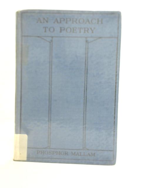 An Approach To Poetry By Phophor Mallam