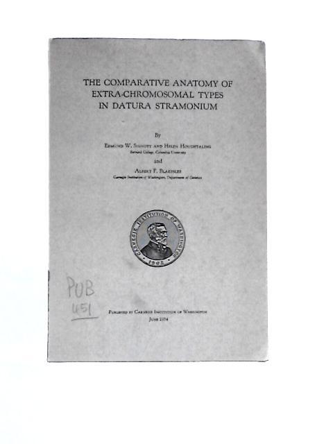 Comparative Anatomy of Extra-Chromosoal Types In Datura Stramonium By Edmund W Sinnott