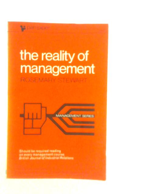 The Reality of Management par Rosemary Stewart