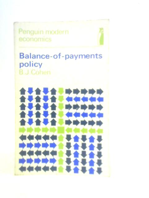 Balance-of-payments Policy By Benjamin J.Cohen