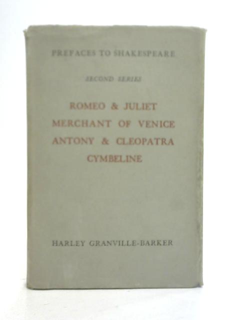 Prefaces to Shakespeare von Harley Granville-Barker