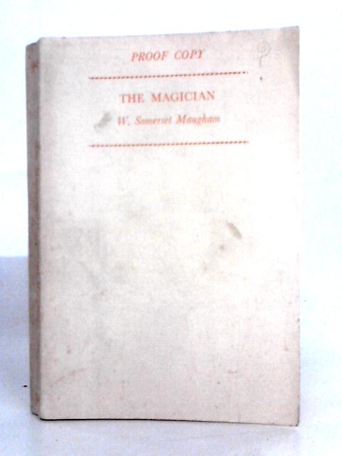 The Magician By W. Somerset Maugham