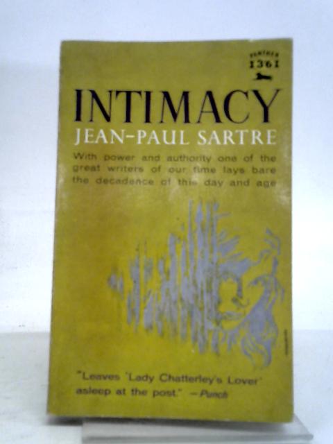 Intimacy By Sartre, Jean-Paul