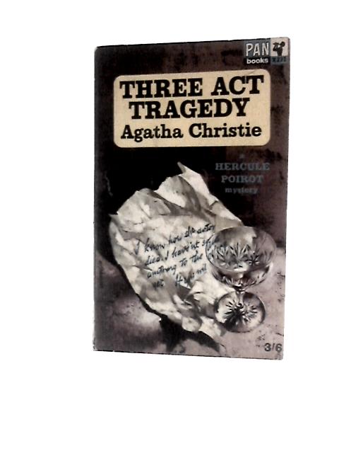 Three Act Tragedy By Agatha Christie