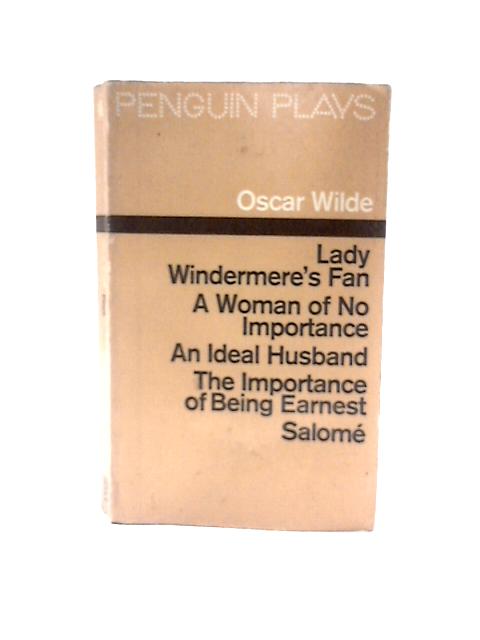 Plays By Oscar Wilde