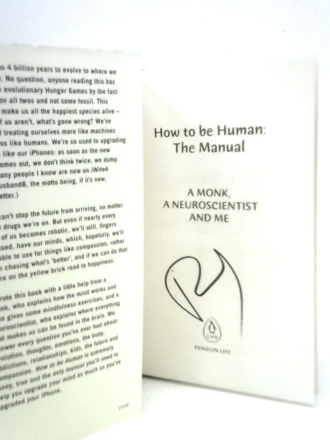 How to Be Human: The Manual By Ruby Wax