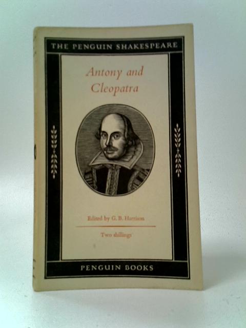 The Tragedy of Antony and Cleopatra By William Shakespeare