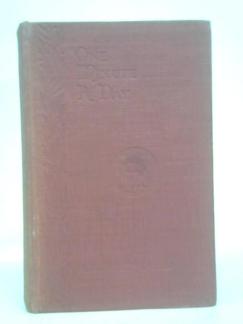 One Minute a Day: Being the Anniversary Talks Broadcast by the B.b.c. During 1925. By A. Bonnet. Laird