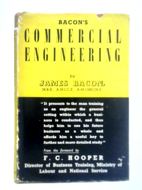 Bacon's Commercial Engineering von James Bacon