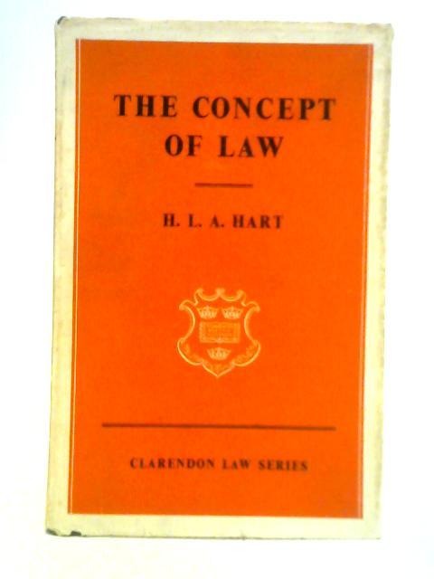 The Concept of Law By H. L. A. Hart
