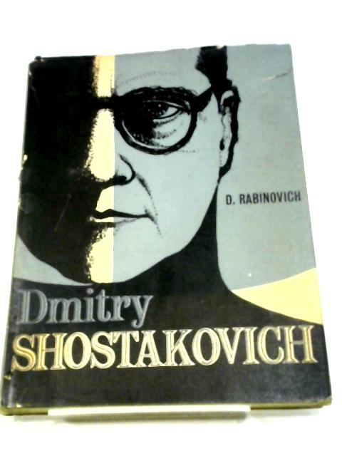 Dmitry Shostakovich By D. Rabinovich