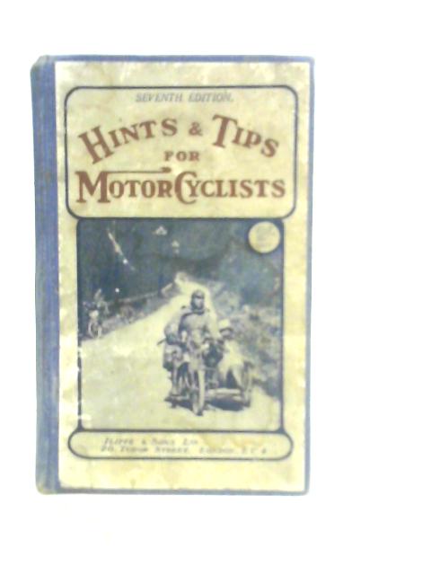 Hints & Tips for Motor Cyclist By Road Rider