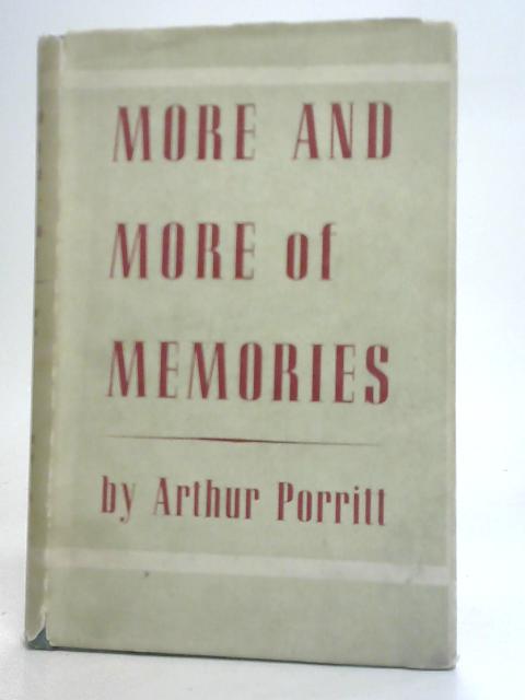 More And More Memories von Arthur Porritt