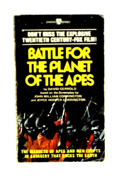 Battle For the Planet of the Apes By David Gerrold