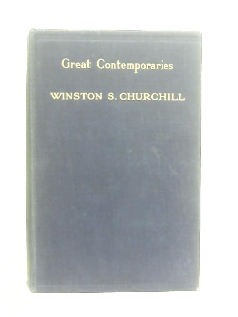 Great Contemporaries By Winston S. Churchill