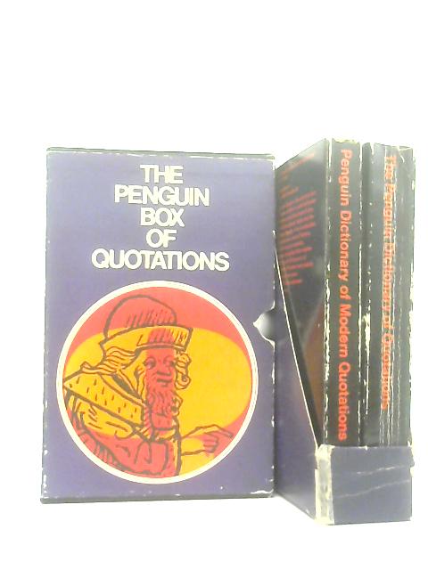 The Penguin Box of Quotations By J M Cohen & M J Cohen