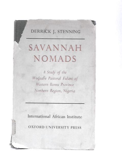 Savannah Nomads By Derrick J.Stenning