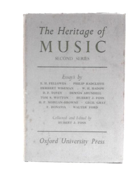 The Heritage of Music: Second Series By Various