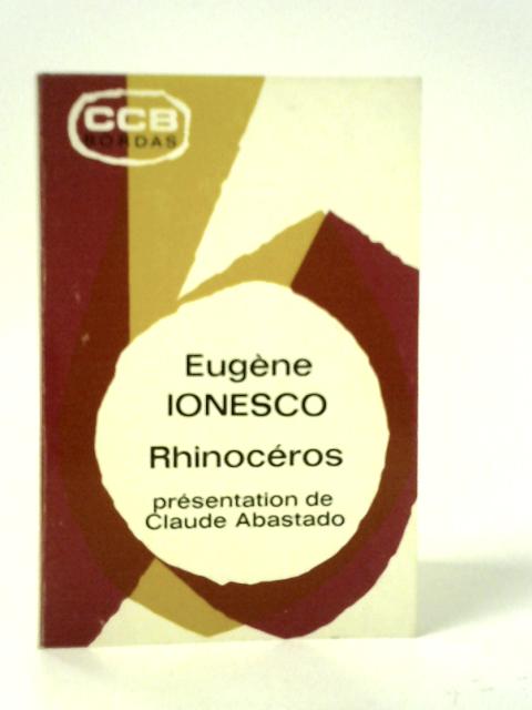 Rhinoceros By Eugene Ionesco