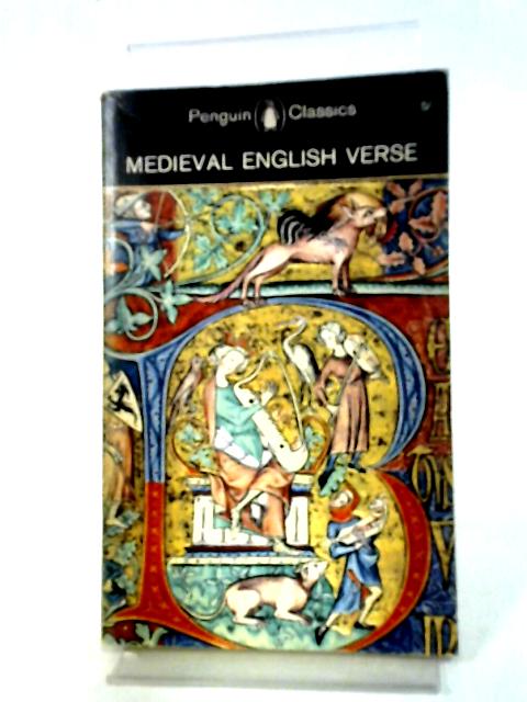 Medieval English Verse von Brian Stone Ed.