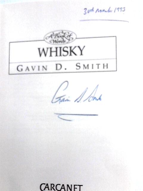 Whisky (Book of Words S.) von Gavin D. Smith