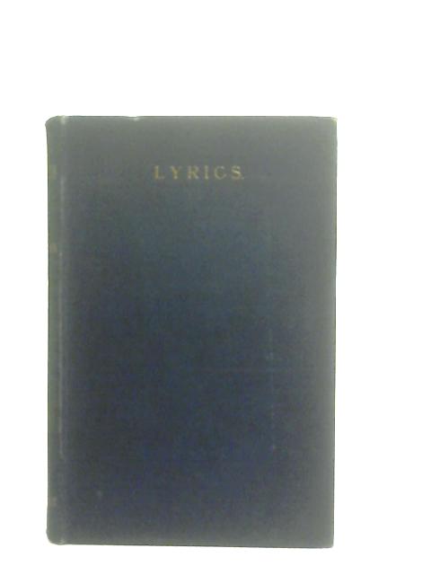 Lyrics By R. H. Fitzpatrick