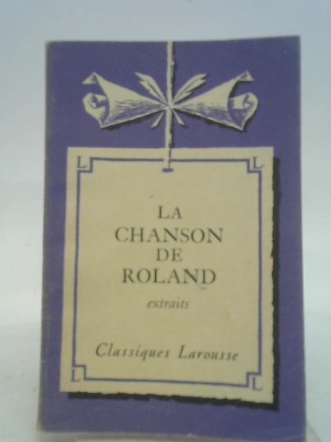 La Chanson de Roland von Andre Cordier