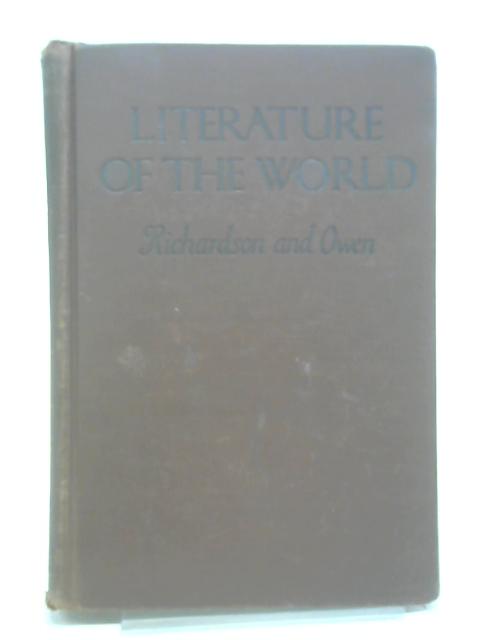 Literature of the World By Richardson, William Lee