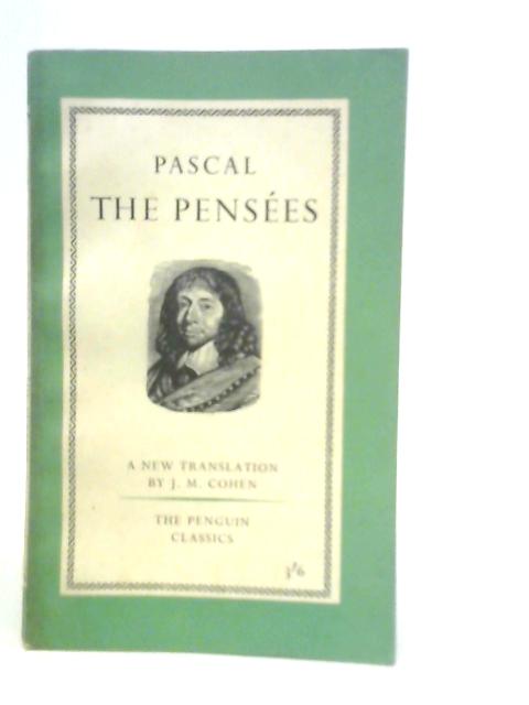 The Pensees von Blaise Pascal