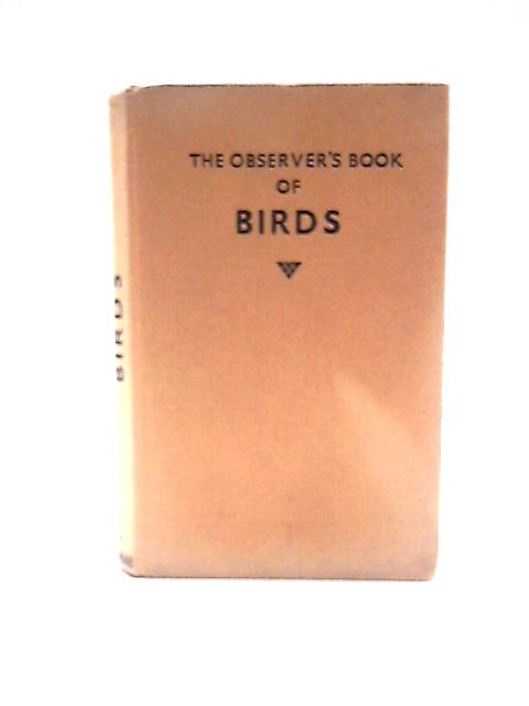 The Observer's Book of Birds By S. Vere Benson