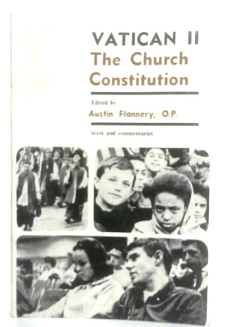 Vatican II the Church Constitution von Austin Flannery (Ed.)