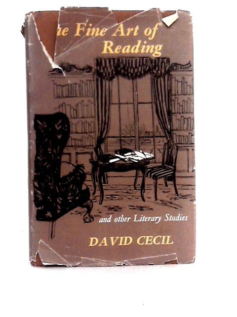 The Fine Art of Reading von David Cecil