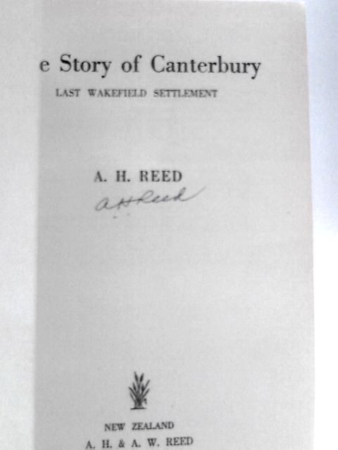 The Story Of Canterbury By A. H. Reed