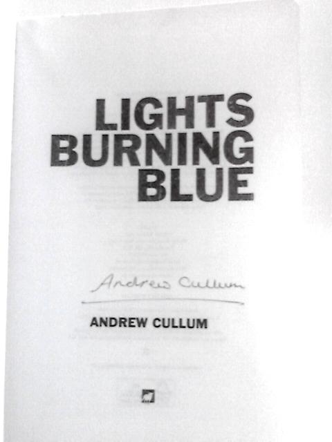 Lights Burning Blue: A Love of the Theatre, a Memory of Murder von Andrew Cullum