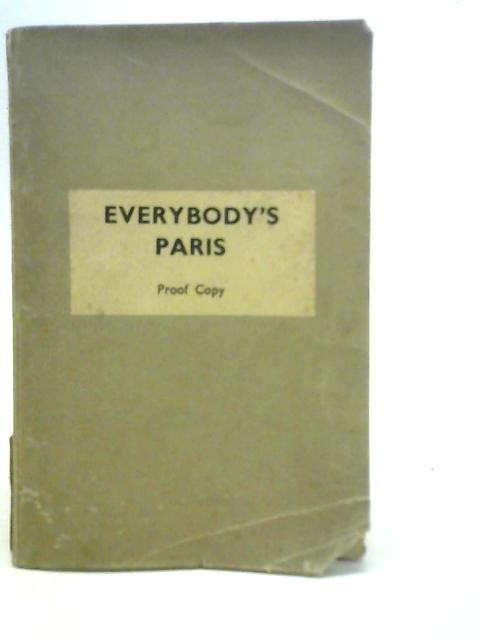 Everybody's Paris By John Brangwyn