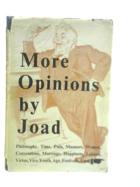 More Opinions By C.E.M.Joad