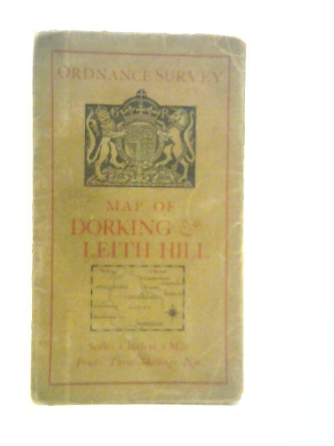 Ordnance Survey 'One-Inch Map', Dorking & Leith Hill von Ordnance Survey