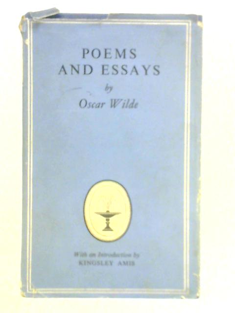 Poems and Essays, etc. By Oscar Wilde