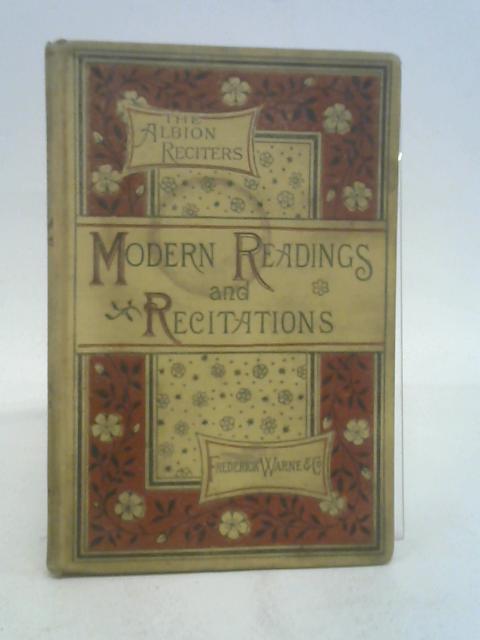 Modern Readings and Recitations von Leopold Wagner