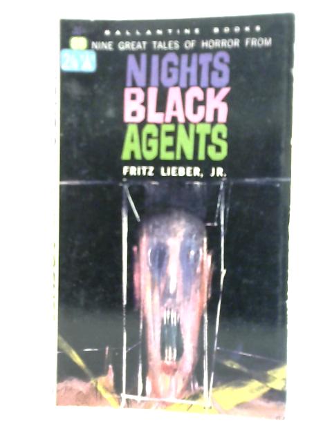 Tales From Nights Black Agents By Fritz Lieber