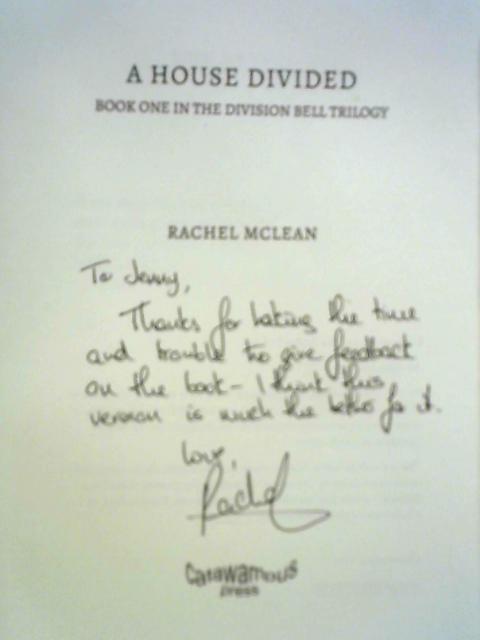 A House Divided By Rachel McLean