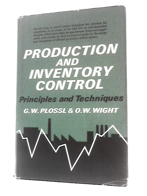 Production and Inventory Control von George W.Plossl