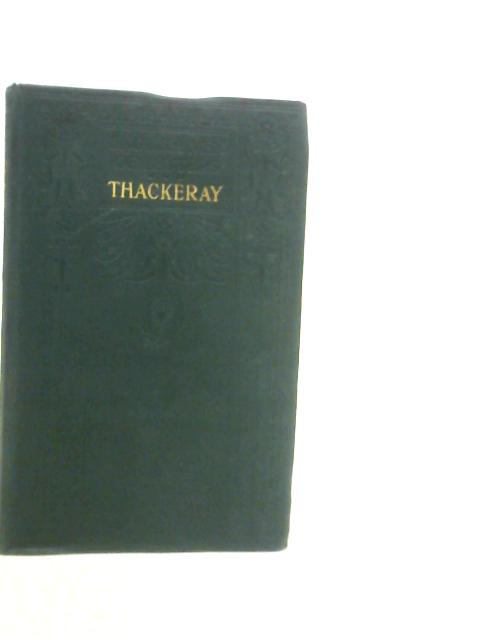 Thackeray By Anthony Trollope