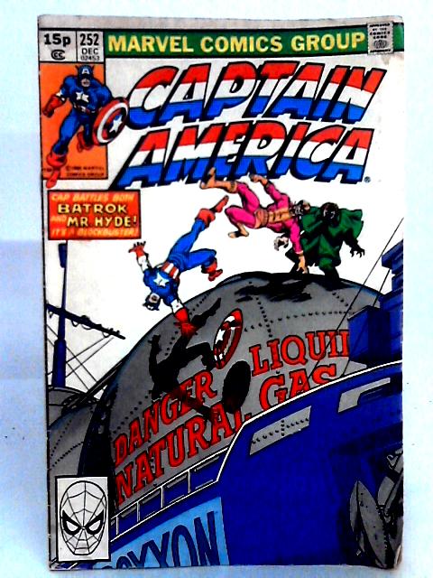 Captain America Volume 1 No 252 December 1980 By Roger Stern et al